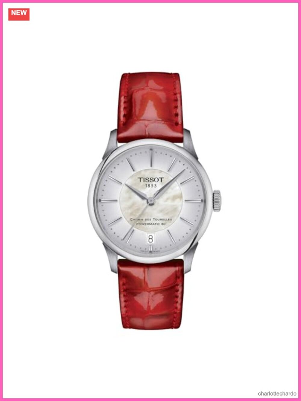 Tissot Chemin des Tourelles Swiss Powermatic 80 Automatic Women's Watch 34mm